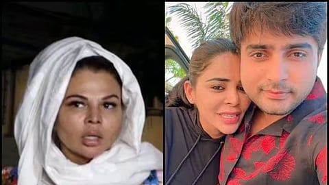 Rakhi Sawant and Adil Khan