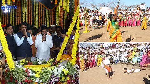 Shiv Jayanti on Shivneri fort
