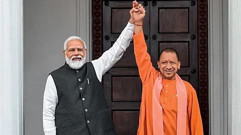 Narendra Modi Yogi Adityanath