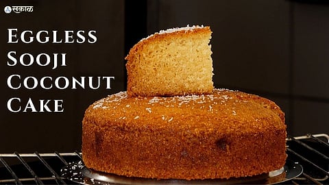 Coconut Sooji Cake