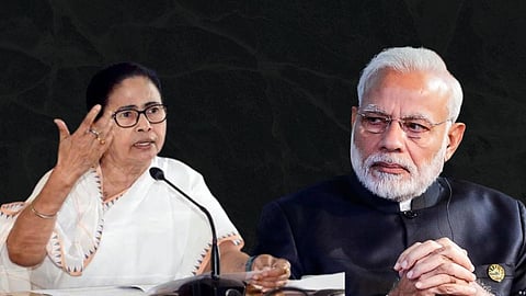 narendra modi and mamta banarjee.