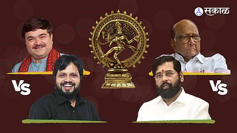 Natya parishad Election, prashant damle, eknath shinde, sharad pawar, prasad kambli, uday samant