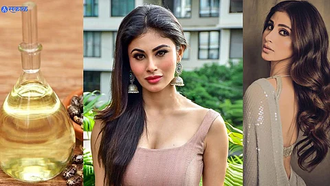 Mouni Roy Long Hair