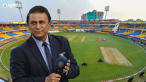 IND vs AUS India legend Sunil Gavaskar LASHES out at ICC after Indore pitch gets 3 demerit points cricket news in marathi