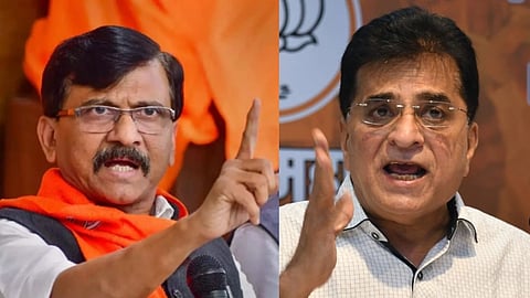 Sanjay Raut vs Kirit Somaiya