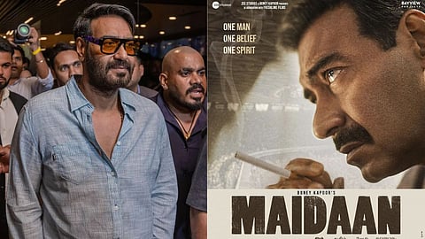 ajay devgan, bholaa, maidan, maidan movie announcement