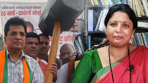 kirit somaiya and Sushma Andhare