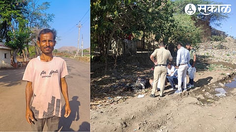 dead body found beside dattatray thackeray