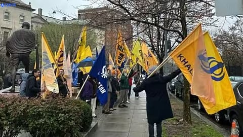 Khalistan supporters attacked Indian journalist