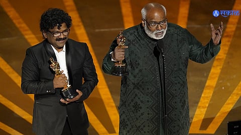 Naatu Naatu wins Oscars 2023
M M Keeravani