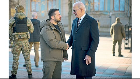 joe biden and zelensky