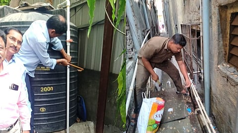 bmc action against 133 Municipal unauthorized pipe connections water mumbai