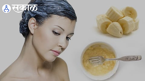 Hair Care Banana Mask