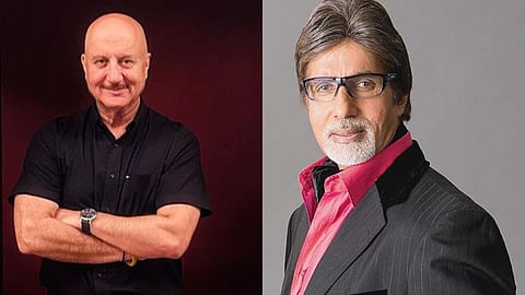 Anupam Kher, Amitabh Bachchan
