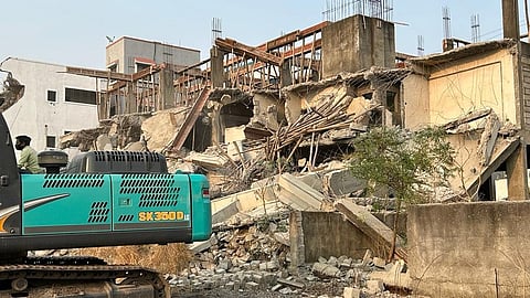 Strict action Pune Municipal Corporation on unauthorized construction Lohgaon