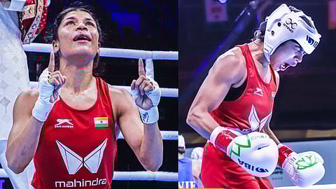 Nikhat Zareen beats Vietnam's Nguyen Thi Tam to bag second World Championships gold Boxing news in