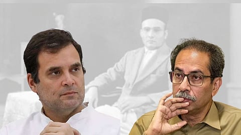 Rahul Gandhi and Uddhav Thackeray