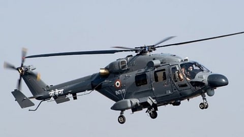 India Navy Chopper Accident Indian Navy ALH met with an accident close to mumbai coast three personnel rescued