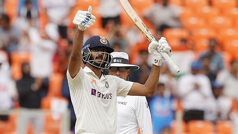 ind vs aus-4th-test-axar patel-third-half-century