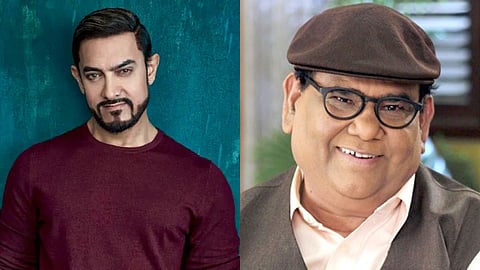satish kaushik and aamir khan