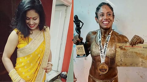 Pratibha Thapliyal a 41 year old homemaker won gold at the 13th national senior womens bodybuilding championship kgm00