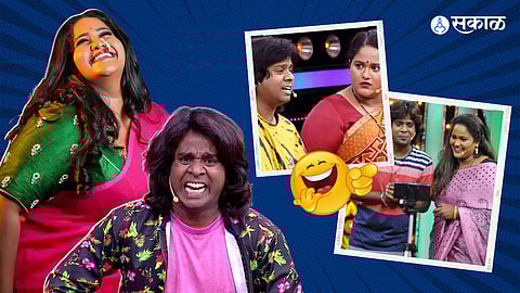 Vanita Kharat,Gaurav More -Maharashtrachi Hasyajatra Actors