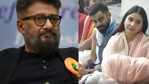 Vivek Agnihotri reaction on anushka-virat visit to ujjain temple