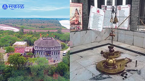Shiv Linga in Srikshetra Rameshwar Temple in Jalgaon.