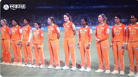 wpl 2023 foreign player India national anthem insulted video viral