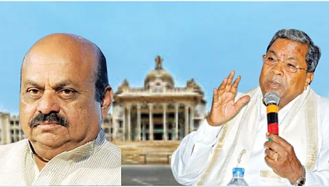 bjp congress Karnataka 224 Assembly seats trend of power change politics