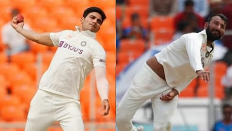 ind vs aus-4th-test-australia-refused-to-play-when-shubman gill-cheteshwar pujara-came-for-bowling cricket news in marathi kgm00