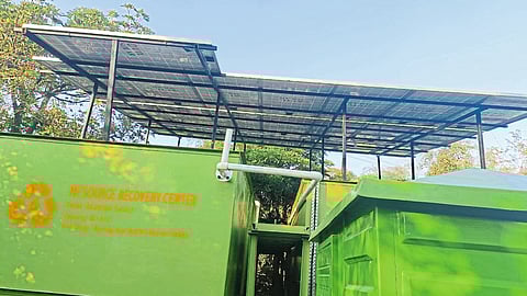 Sewage treatment project initiated by city council