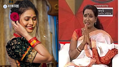 tamasha lavani mangala bansode rection on gautami patil viral video to support her