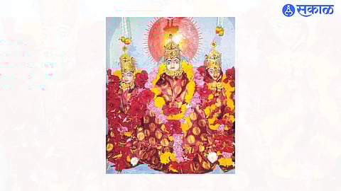 A magnificent idol of Sri Rama.