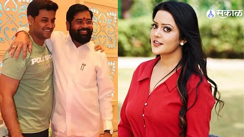Amruta Fadnavis Eknath Shinde Shrikant Shinde