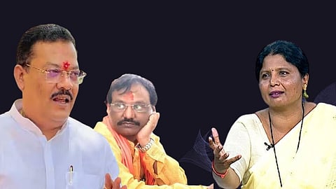 Sushma Andhare, Sanjay Shirsat, Ambadas Danve