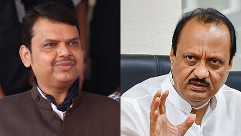 Ajit Pawar and Devendra Fadnavis