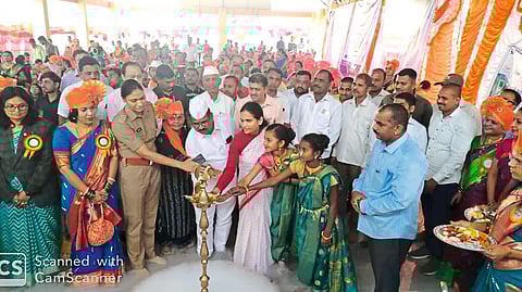 Modale (Igatpuri): While inaugurating the independent post office here, Union Minister of State for Health Dr. Bharti Pawar,