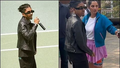 mc stan and sania mirza
