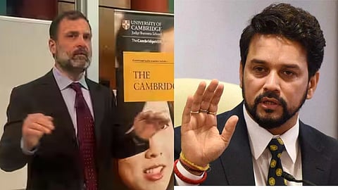 Anurag Thakur vs Rahul Gandhi