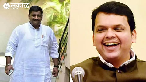 MLA Rahul Dhikale statement regarding devendra Fadnavis