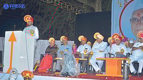 Adv Nitin Thakare statement about naming mvp by Karmayogi Eknath Bhau Jadhav nashik news