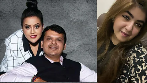 Devendra Fadnavis and Aniksha jaisinghani