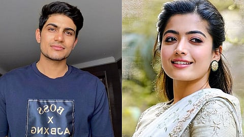Shubman Gill - rashmika mandanna