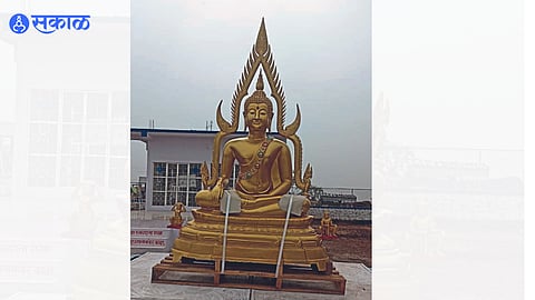 8 feet statue of Gautama Buddha to be installed on 19 march jalgaon news