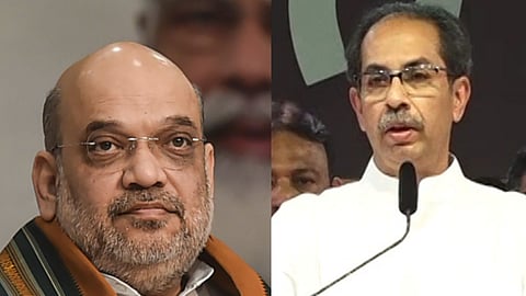 Uddhav Thackeray and Amit Shah