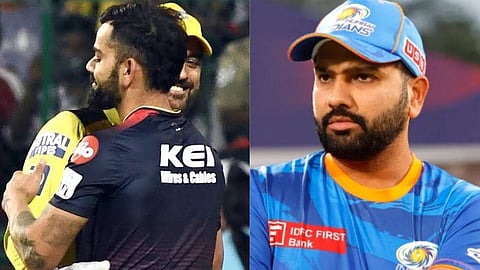 ipl 2023 rcb vs csk virat kohli shares ms dhoni photo know its meaning rohit sharma