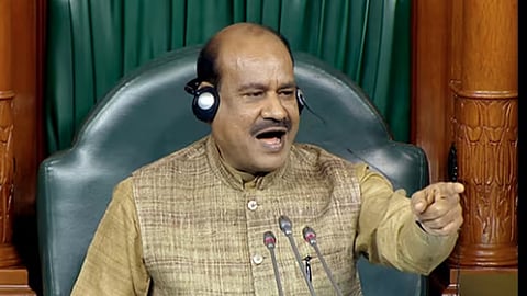 will not come to lok sabha until mp behave om birla upset at disruptions skips proceedings politics