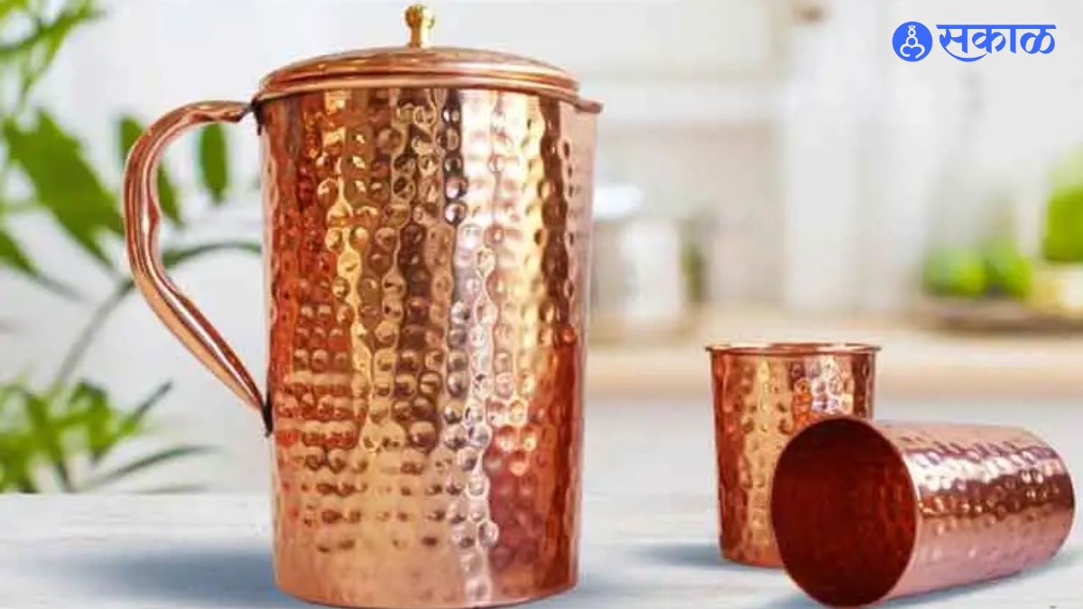 Water In Copper Vessel