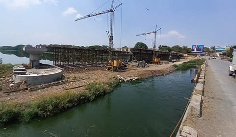 Pune Mula-Mutha River bridge
